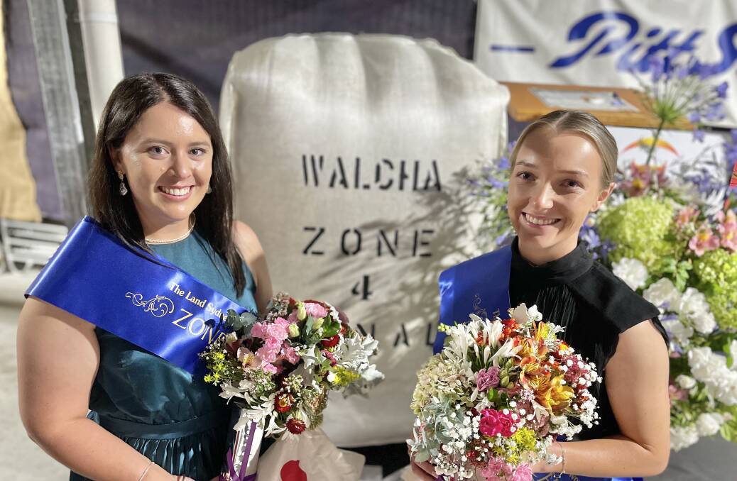 Narrabri's Samantha Coppin and Moree's Jessica Towns will head to Sydney for The Land Sydney Royal AgShows NSW Young Woman Competition.