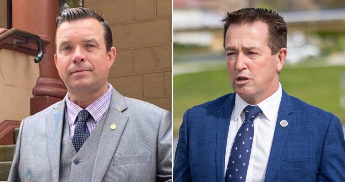 Member for Barwon Roy Butler, left, has slammed Nationals leader Paul Toole's comments on independents. Pictures supplied and Keegan Carroll