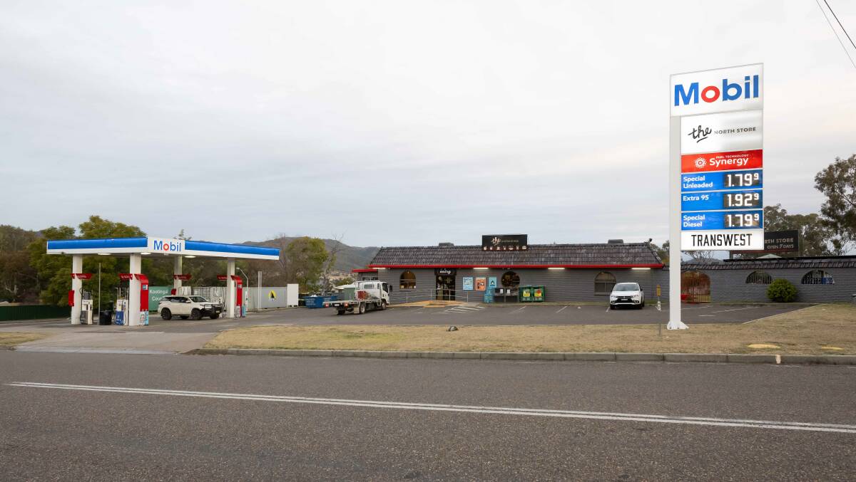 Sean William Brown fled from The North Store in Kootingal, near Tamworth, without paying. Picture by Peter Hardin