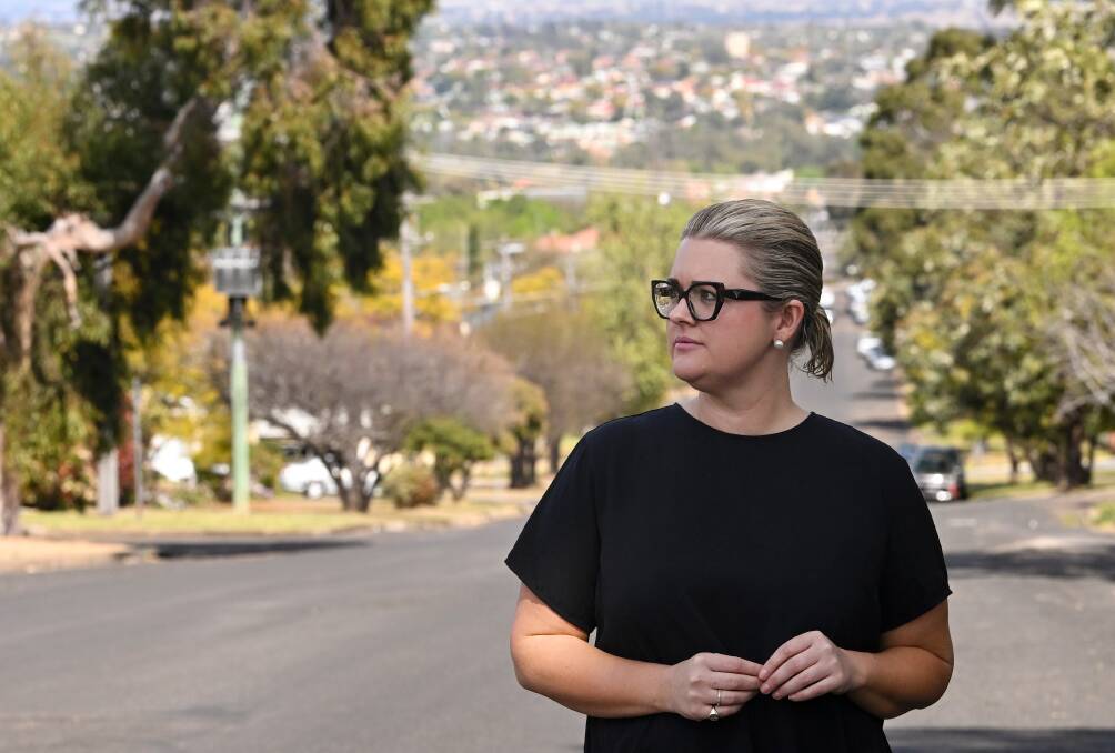 Tamworth resident Dimity Smith has spent more than $6000 to secure her home after she was broken into. Picture by Gareth Gardner