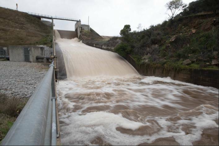Tamworth Regional Council issued a 'white' alert for Dungowan Dam on Tuesday after a powerful storm hit the city. Picture file