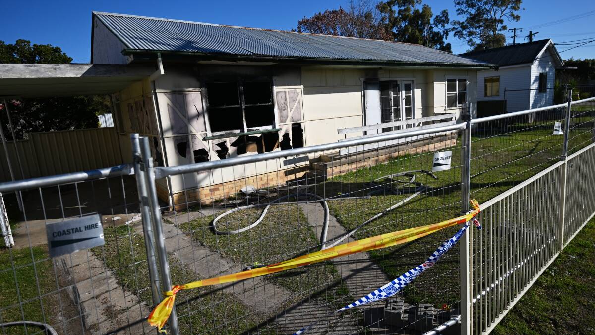 Lloyd Riley, 21, is accused of torching a house on Robert Street, South Tamworth. Picture by Gareth Gardner