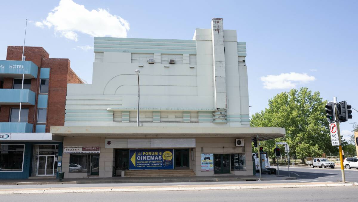 The old cinema building on the corner of Kable Avenue and Brisbane Street has not been used since 2008. Picture by Peter Hardin