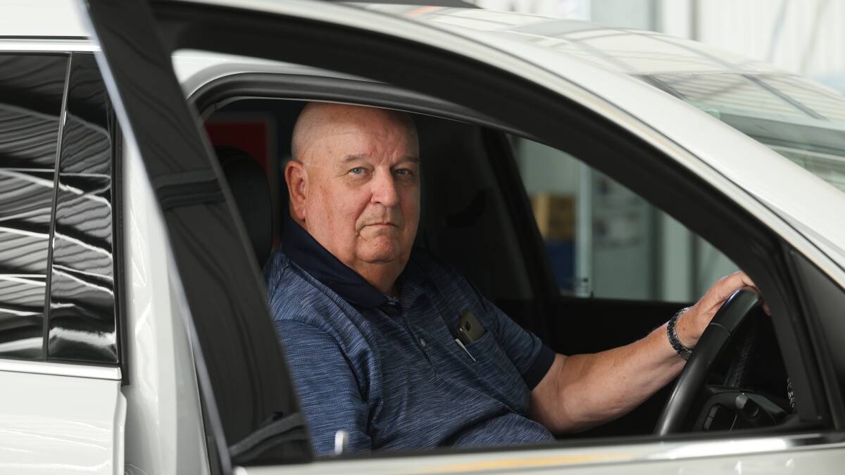 Retired paramedic Ray Tait is an advocate for road safety and educates drivers of all ages. Picture by Gareth Gardner