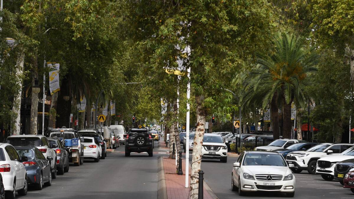 Improving congestion on Peel Street will be part of the CBD parking strategy review. Picture by Gareth Gardner
