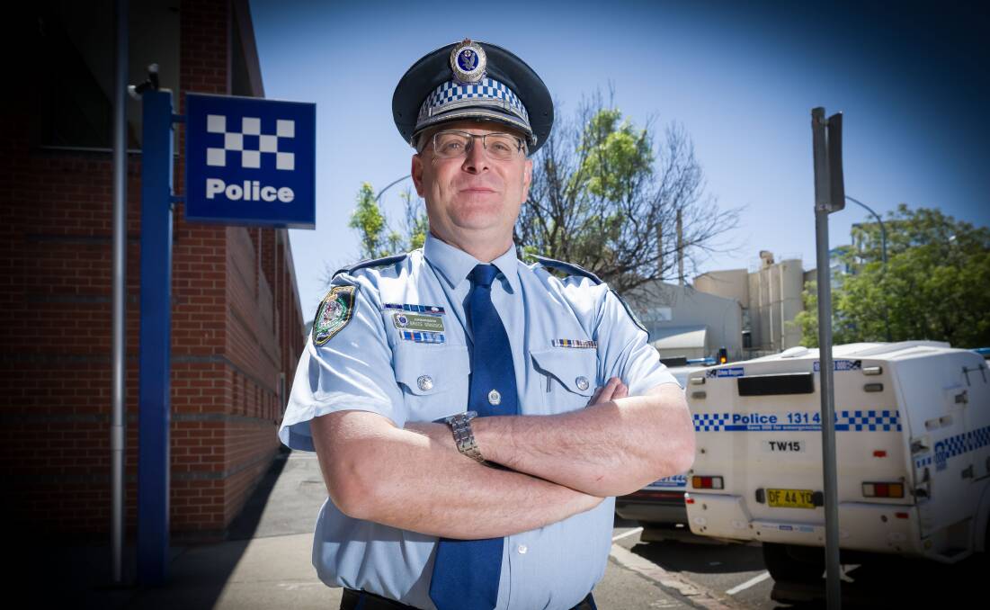 Oxley Police District Superintendent Bruce Grassick said the district is seeking funding to create a specialised youth program. Picture by Peter Hardin