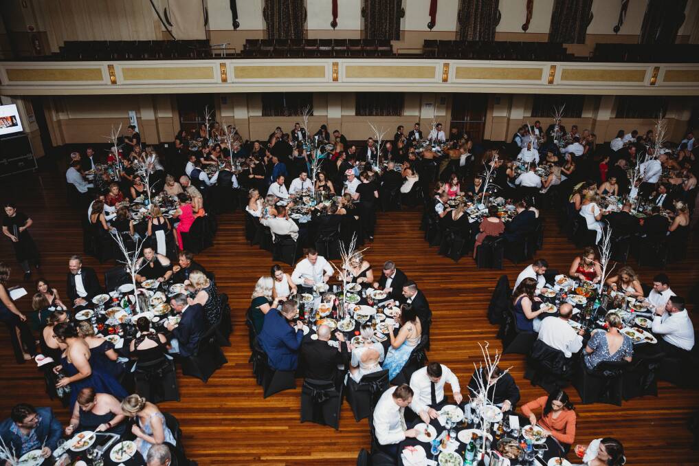 The ball raised money for five different local charities. Picture Supplied