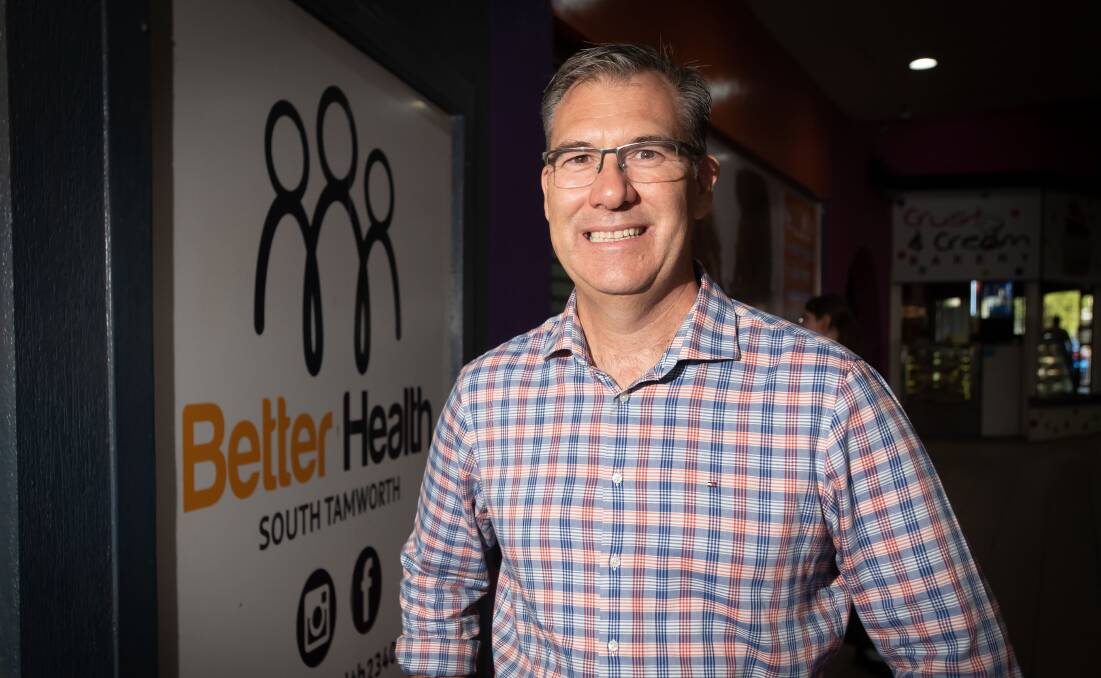 Better Health South Tamworth owner John Hyde said the grant helped keep the practice staffed. Picture by Peter Hardin