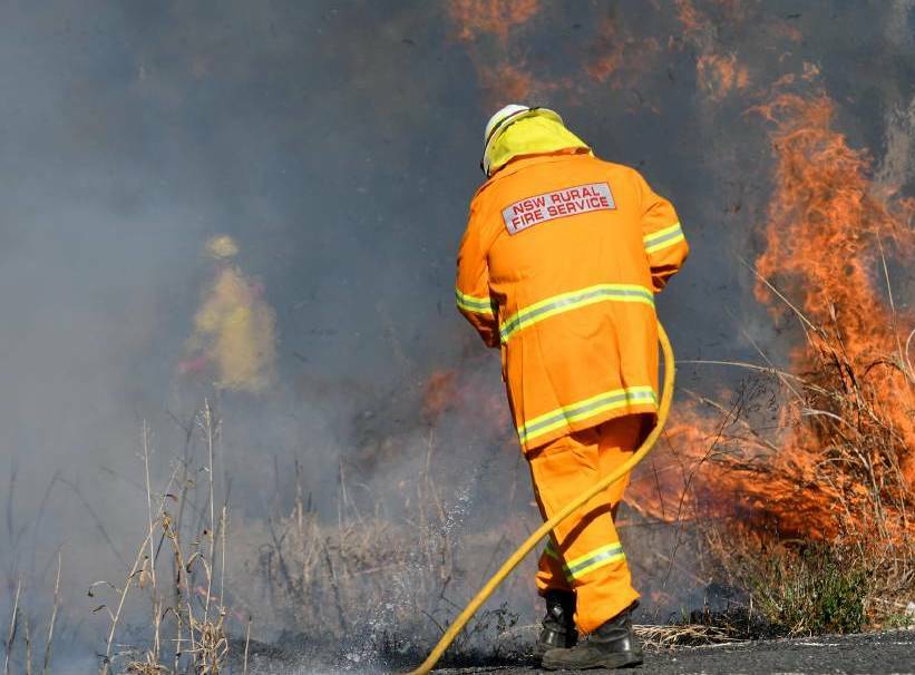 Firefighters from the Moore Creek Rural Fire Service brigade were called to three jobs in Tamworth on Tuesday night. Picture file
