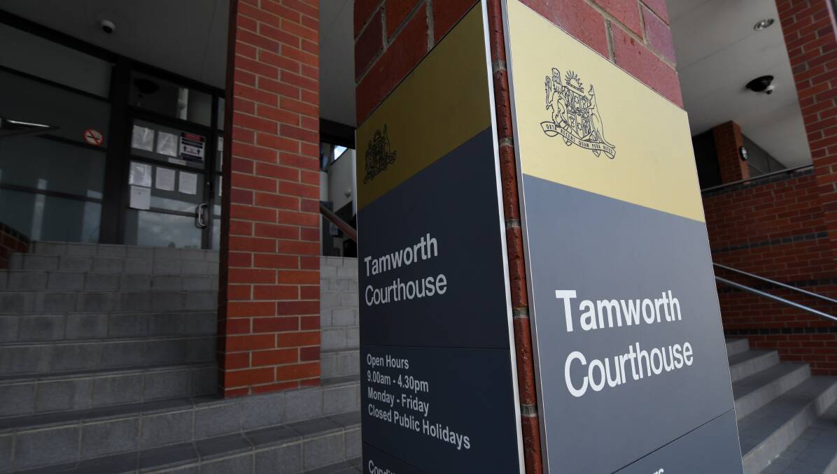 Kane John Smith-Croft appeared via video link from custody when he was sentenced in Tamworth District Court. Picture file