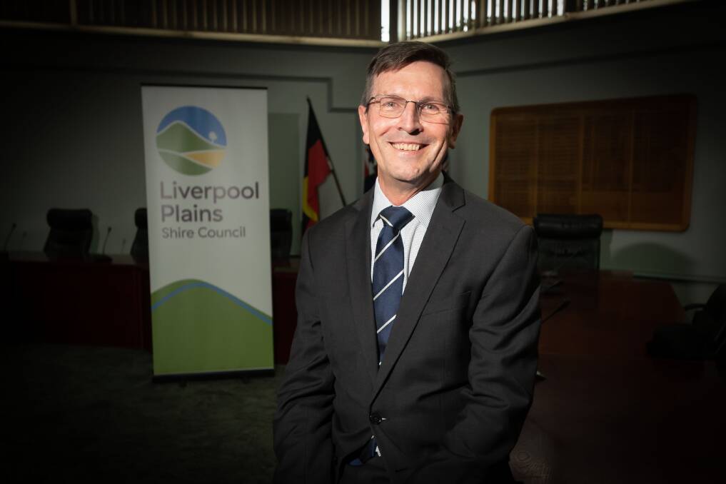 Liverpool Plains Shire Council's newly appointed general manager Gary Murphy. Picture by Peter Hardin
