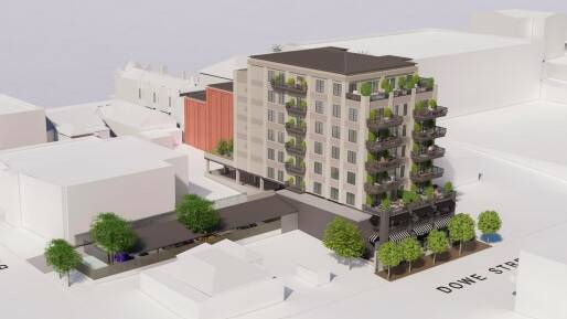 The revised plans include nine fewer residential apartments compared to the original proposal. Picture by NGH Consulting