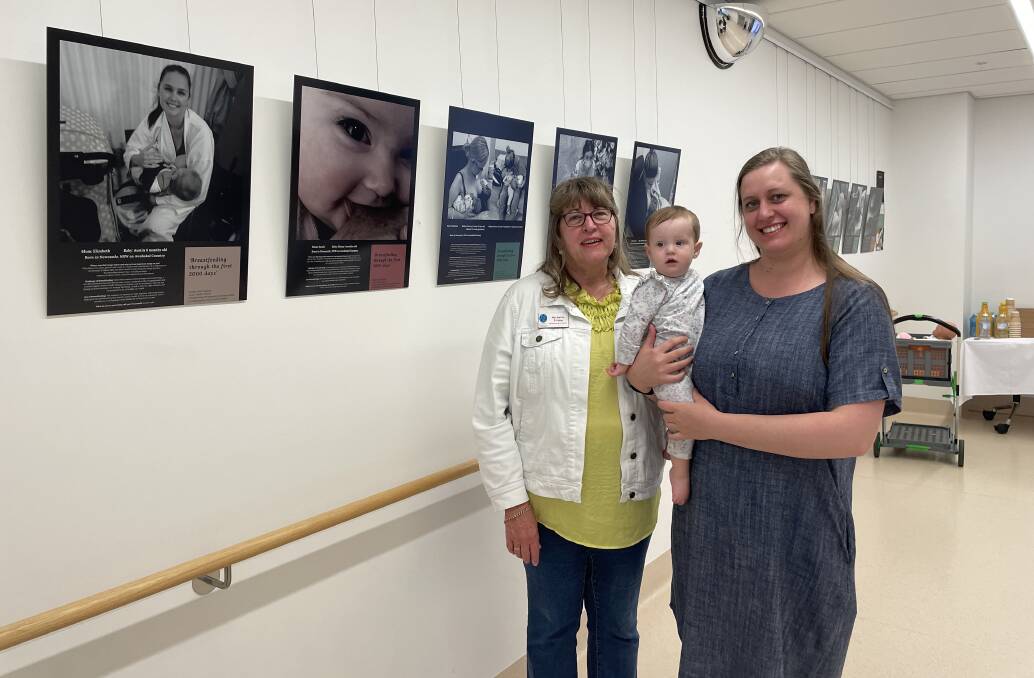 Michelle Fritze with daughter Andrea Brvenik, and grand-daughter Melody Brvenik. Picture by Tess Kelly