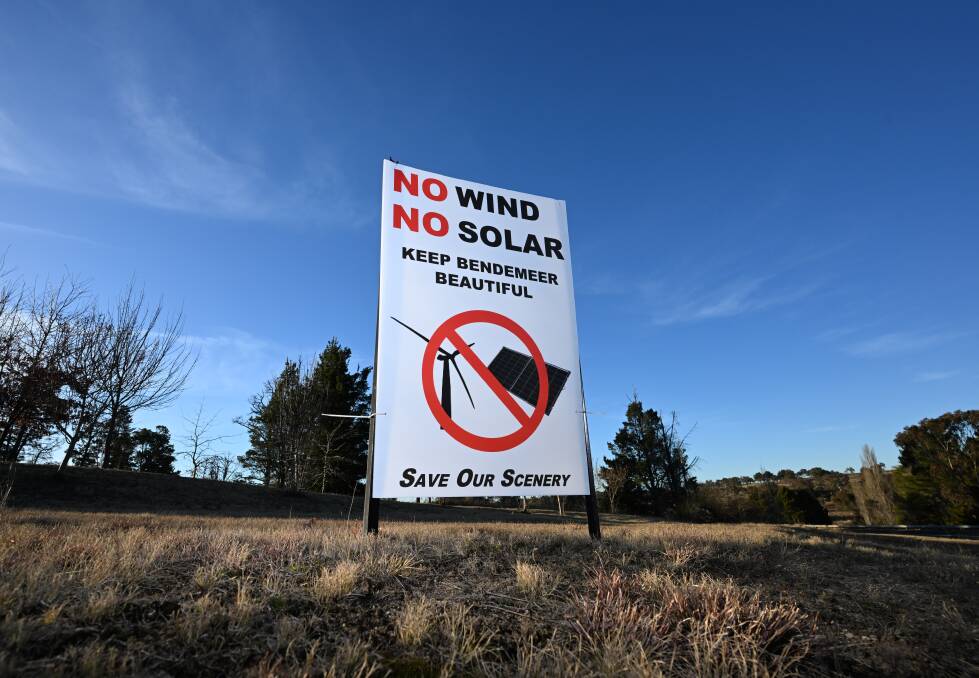 The visual impacts of the solar farm are among the reasons why some residents are opposed to the project. Picture by Gareth Gardner