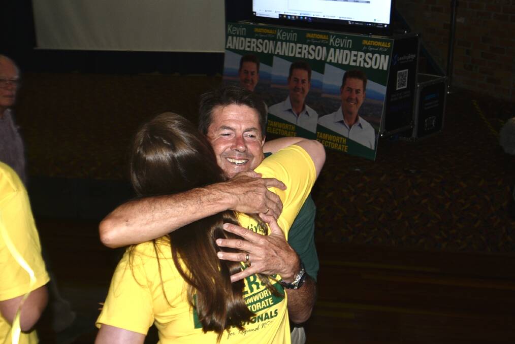Incumbent Nationals Kevin Anderson has retained the seat of Tamworth for the fourth term. Pictures by Gareth Gardner
