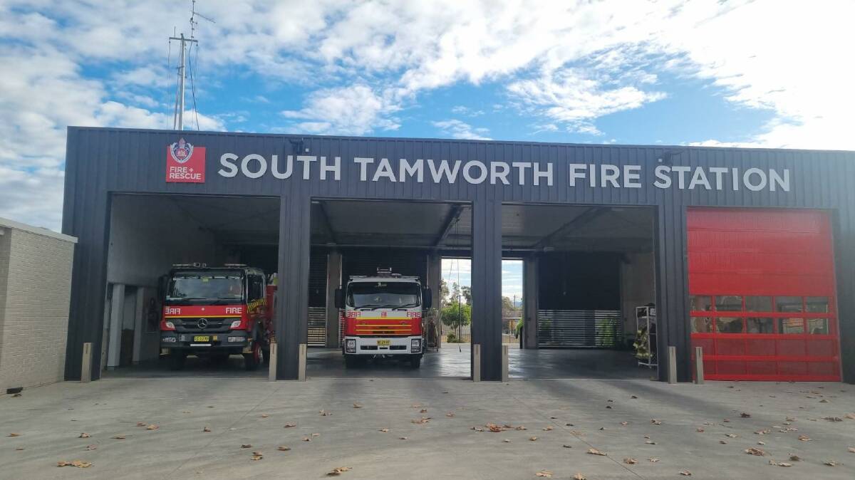 South Tamworth Fire Brigade Employees Union representative Luc Eddy said there's a hole where the missing appliance should be. Picture supplied