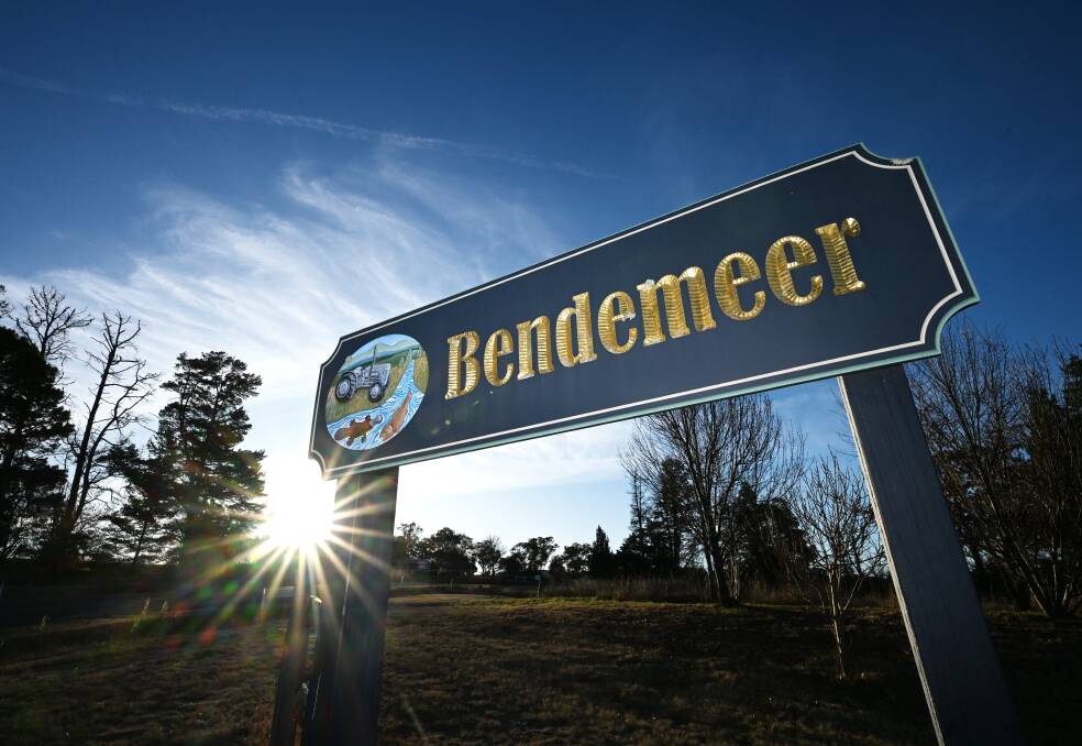 The village of Bendemeer, with a population of less than 500, is host to a renewable energy hub. Picture by Gareth Gardner