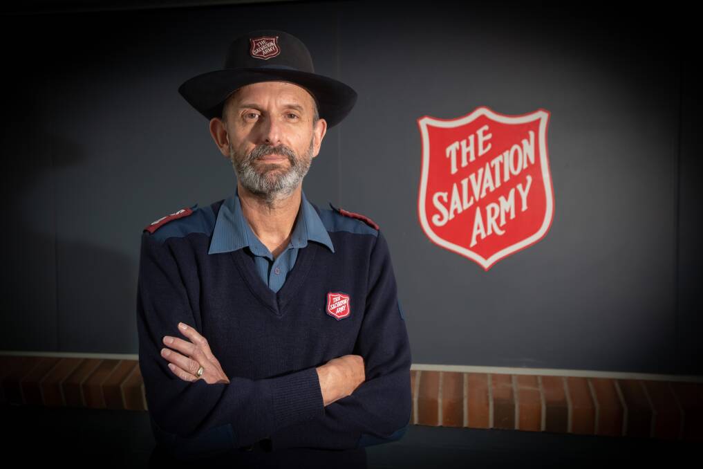 Salvation Army major Tony DeTommaso said social organisations should work together. Picture by Peter Hardin