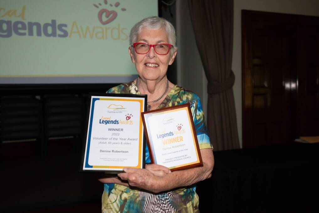 A total of seven organisations and individuals picked up an award for being a legend in the Tamworth community. Pictures by Peter Hardin