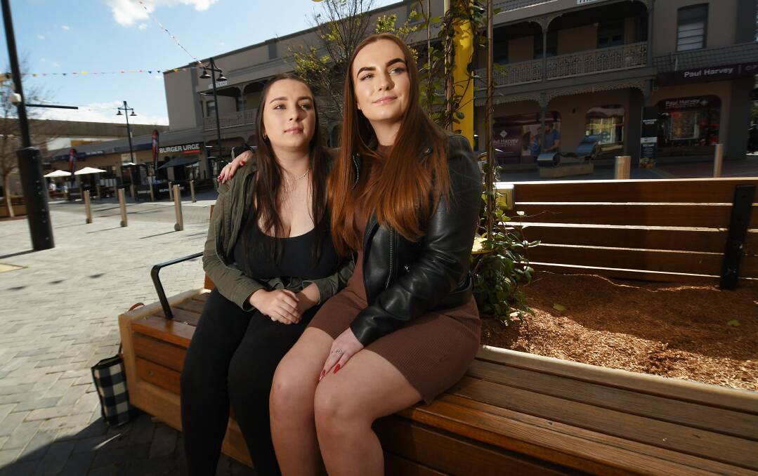 Talia Roser says best friend Jess Downey is her 'confidence boost'. Picture by Gareth Gardner