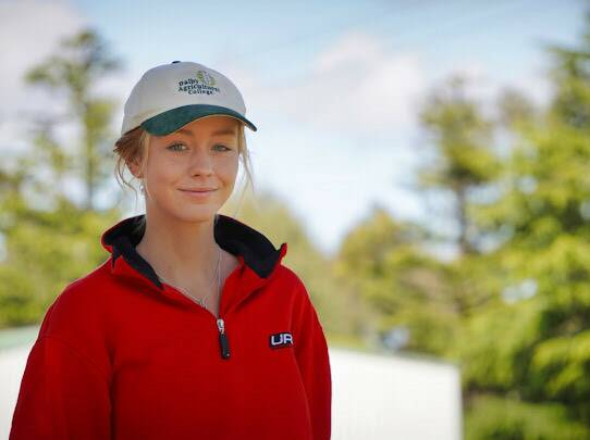 Uralla's Jemma Mailler, 21, has her sights set on a career in renewable energy. Picture supplied