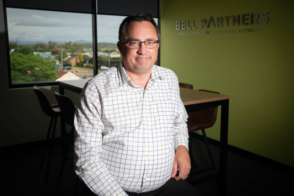 Bell Partners chartered accountant Matthew Sweeney is the president and treasurer of the Tamworth Business Chamber board. Picture by Peter Hardin
