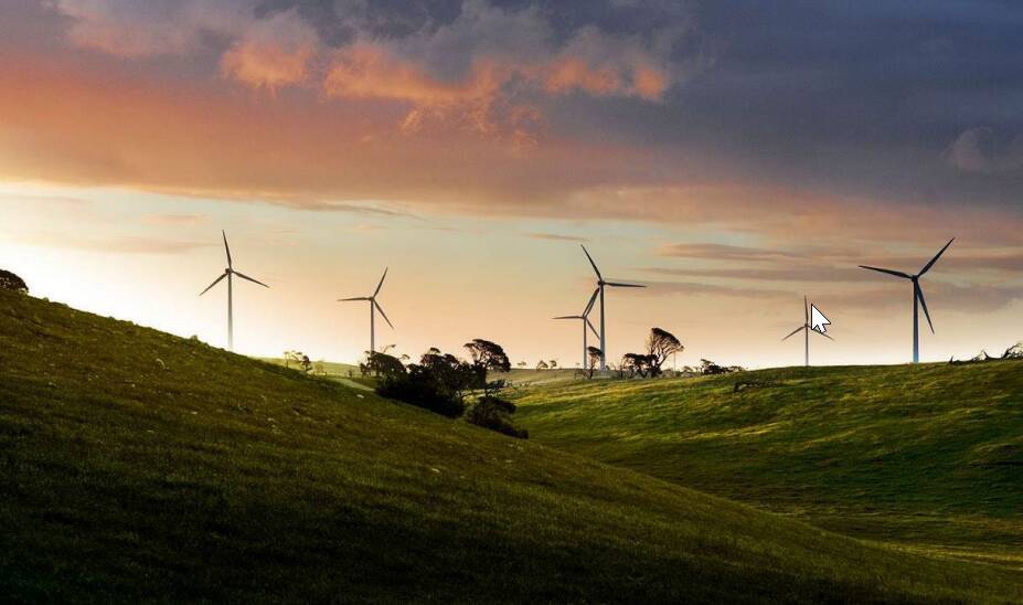 The Winterbourne Wind Farm will cover 22,285 hectares of land in Walcha and Uralla. Picture supplied