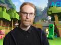 Minecraft co-creator and Mojang's chief creative officer Jens Bergensten.