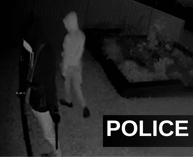 Police confirmed Tamworth and Armidale accused have been charged after investigations into a series of break-in across Port Macquarie, some of which were caught on CCTV. Picture supplied 