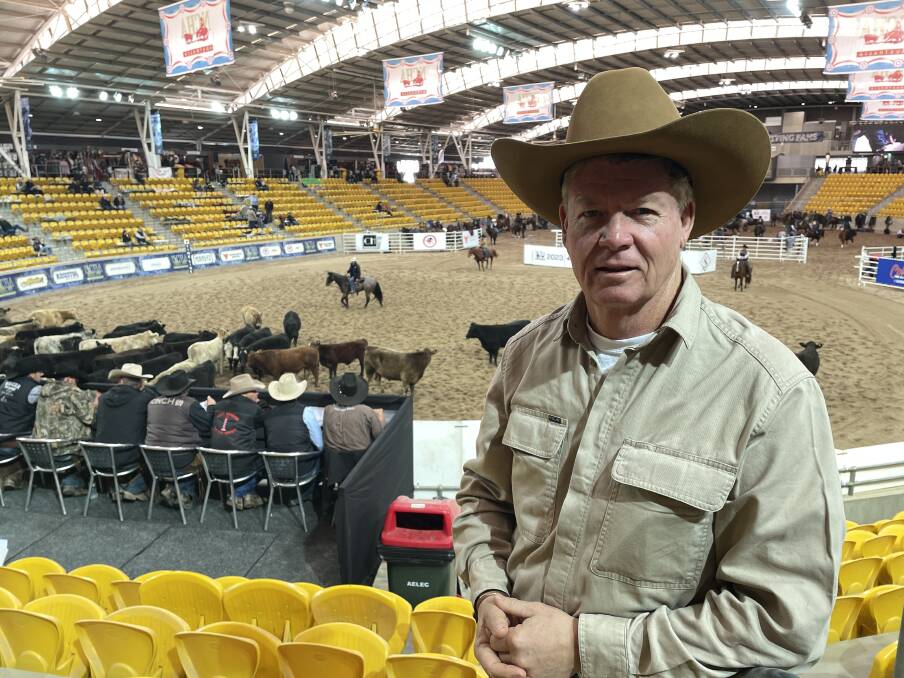 NCHA general manager Wayne Brown said this year's Futurity in Tamworth is now a 15-day event as entries and interest grow. Picture by Simon Chamberlain