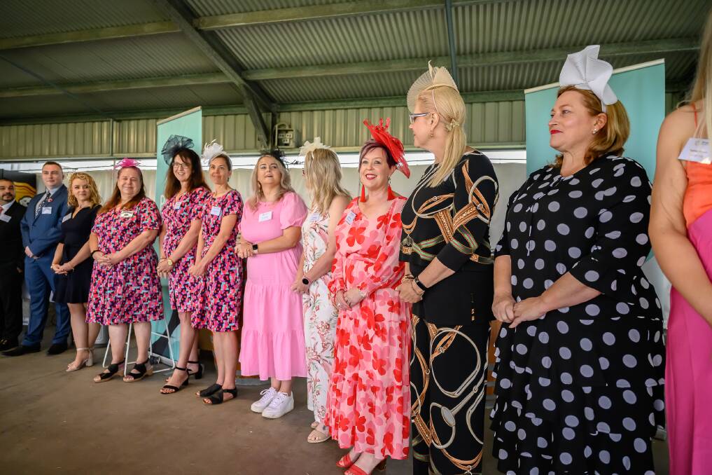 Fashions on the Field had plenty of entrants despite inclement weather. Picture by Mark Kriedemann