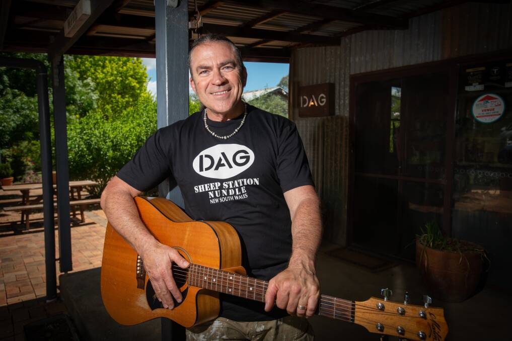 John Krsulga at the Dag Sheep Station. Picture by Peter Hardin