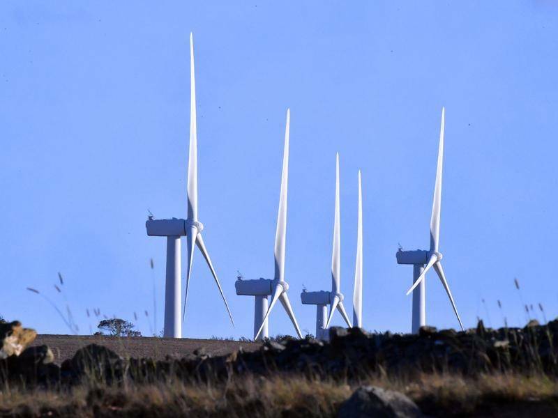 20 turbines are to be shifted in the latest revision of the Hills of Gold plan. Picture, file 