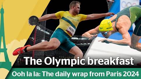 Sign up to the Olympic Breakfast and stay up to date with everything that happened at the Olympics while you were sleeping. 