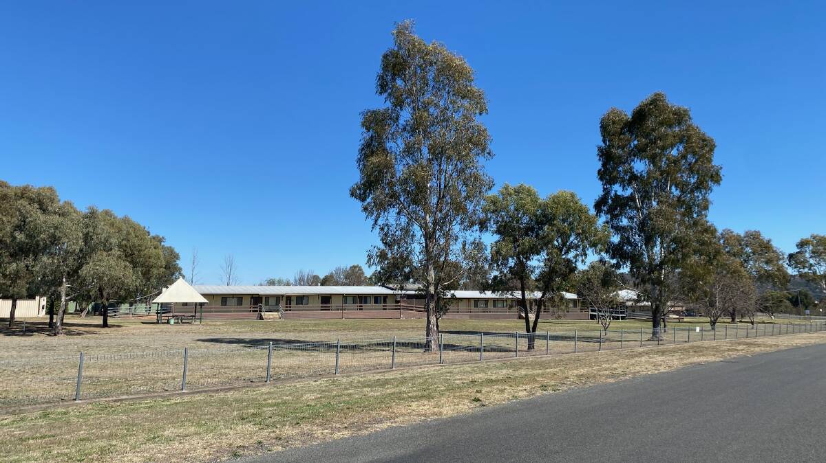 Liverpool Plains Shire Council mayor Doug Hawkins wants to see the empty Quirindi TAFE building at 10 Gamble Street turned into temporary accommodation to address the housing crisis. Picture by Doug Hawkins. 