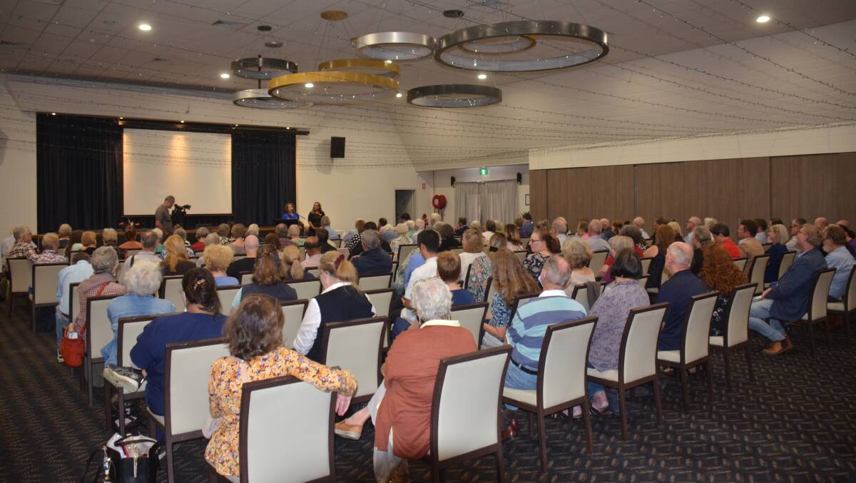 Dr Vicki Howell, chair of New England Division of General Practitioners, was the guest speaker at the health forum in Armidale on February 15, 2023. Picture by Rachel Gray