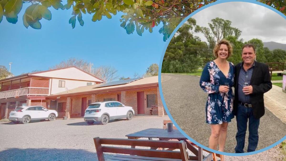 The Hills of Gold Motel in Nundle has been sold to a friendly couple from Singleton. Pictures supplied 