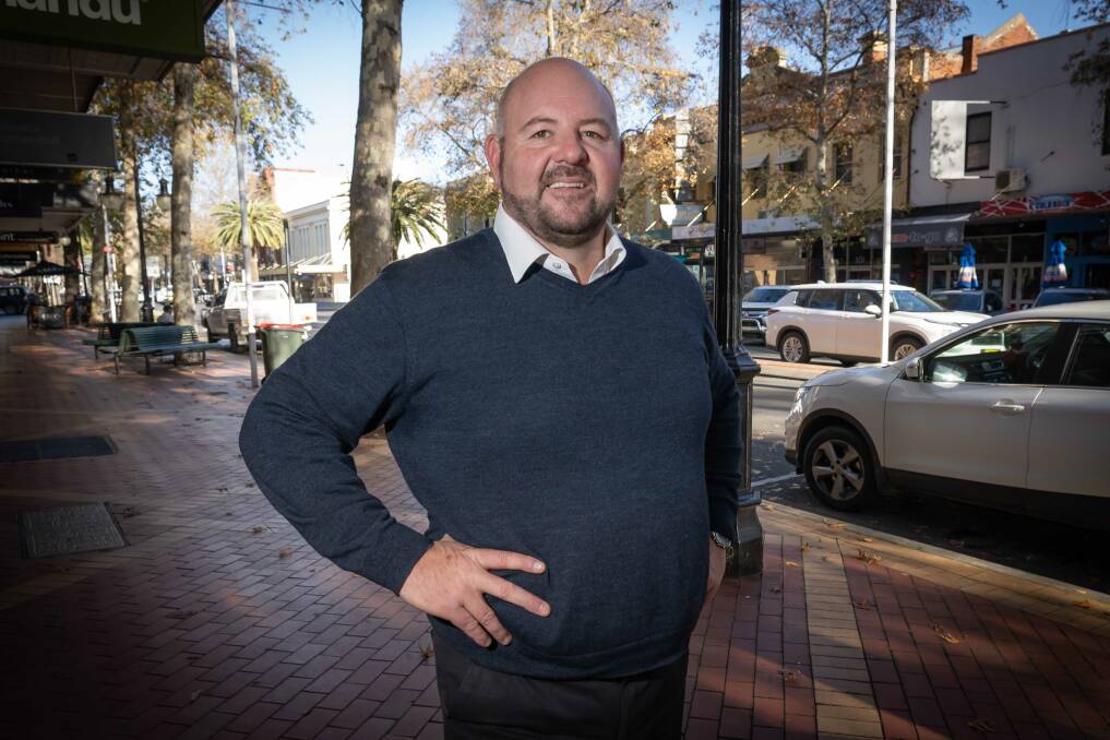 Ray White principal Malcolm Campbell said business is looking very healthy in Tamworth, following a number of successful leases to national chain brands in the CBD. Picture by Peter Hardin 