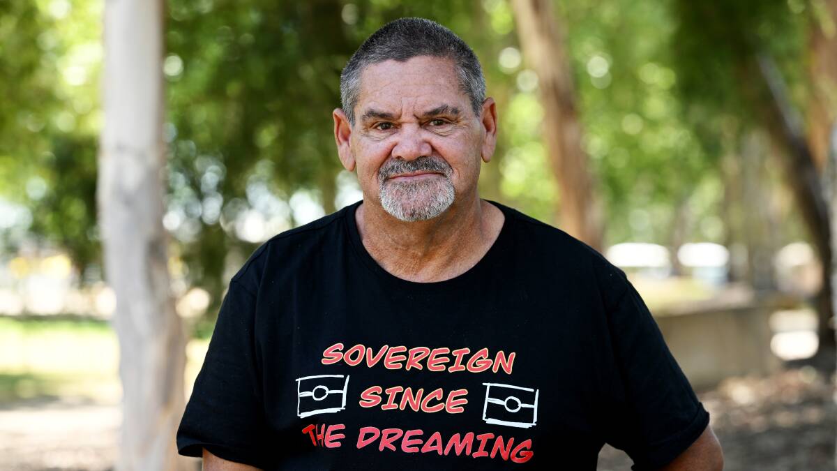 Tamworth man Fred Hooper is the chairperson of the Murrawarri People's Council, and said he will be voting "no" in the Voice to Parliament referendum on October 14, 2023. Picture by Gareth Gardner