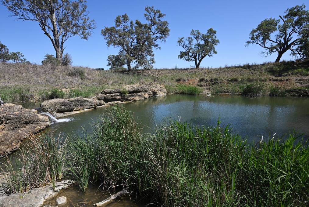 The Rocky Waterhole Travelling Stock Route (TSR) has been one of two areas restored by Aboriginal Rangers. Picture by Gareth Gardner
