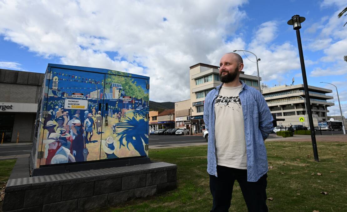 Tamworth Art Academy founder Danny Stanley welcomes Tamworth council's investment into creating and maintaining public art for the region. Picture by Gareth Gardner