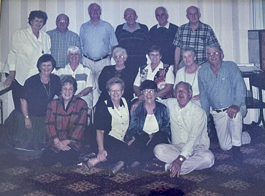 Lorraine Guyer's extended family. With 12 kids of her own, Lorraine continues a tradition of large families. Picture supplied by Don and Lorraine Guyer