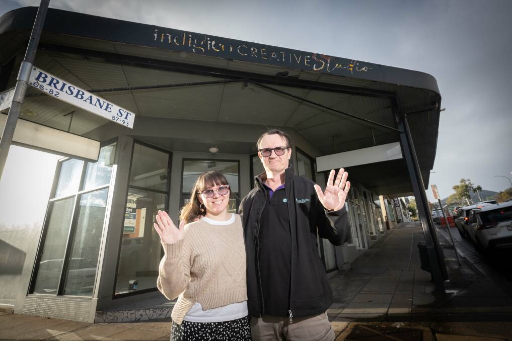 Amy and Rick Allerton are saying goodbye to their shopfront on Brisbane Street as they transition to online retail. Picture by Peter Hardin