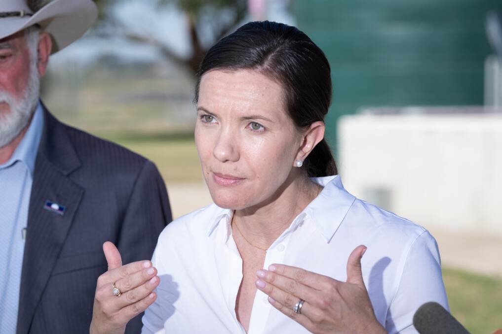 NSW Minister for Water Rose Jackson says Tamworth has the state government's support to continue pursuing a first-of-its kind water recycling facility. Picture by Peter Hardin