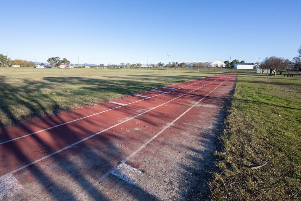 This old track across from the TRECC could become the site of a "state-of-the-art" tourism precinct. Picture by Peter Hardin