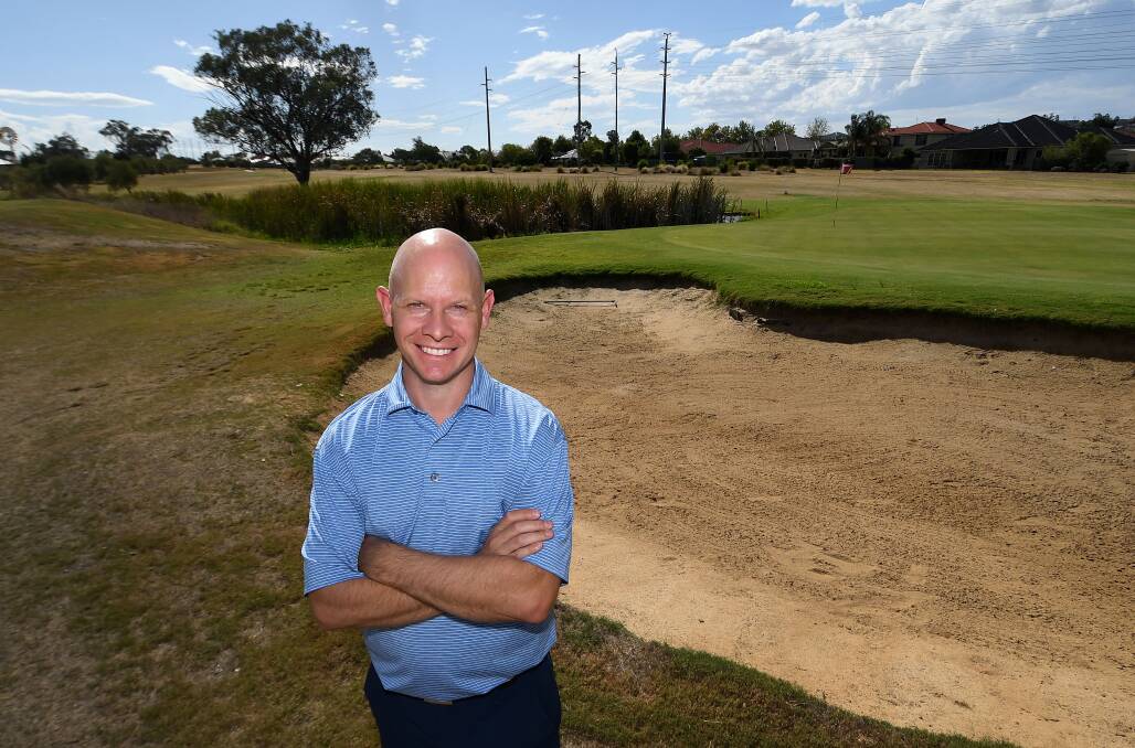 Steve Myers has worked at the Longyard Golf Course for 15 years, and said the course has improved "massively" under the stewardship of current owner John O'Rourke. Picture by Gareth Gardner