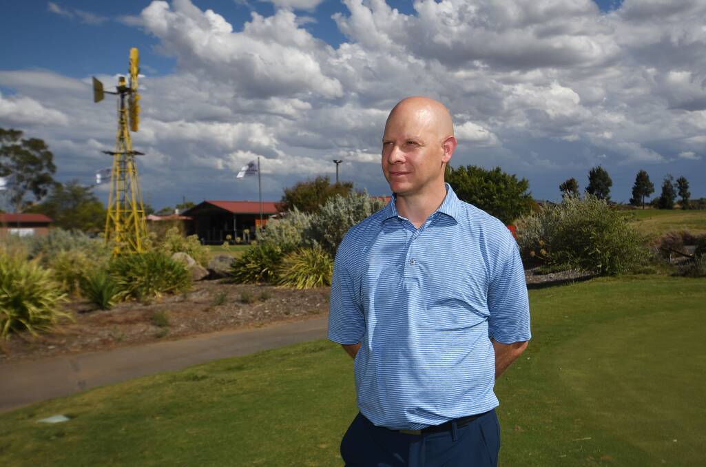 Head Golf Professional Steve Myers is being promoted to General Manager of the Longyard Golf Course and will oversee plans for its development. Picture by Gareth Gardner