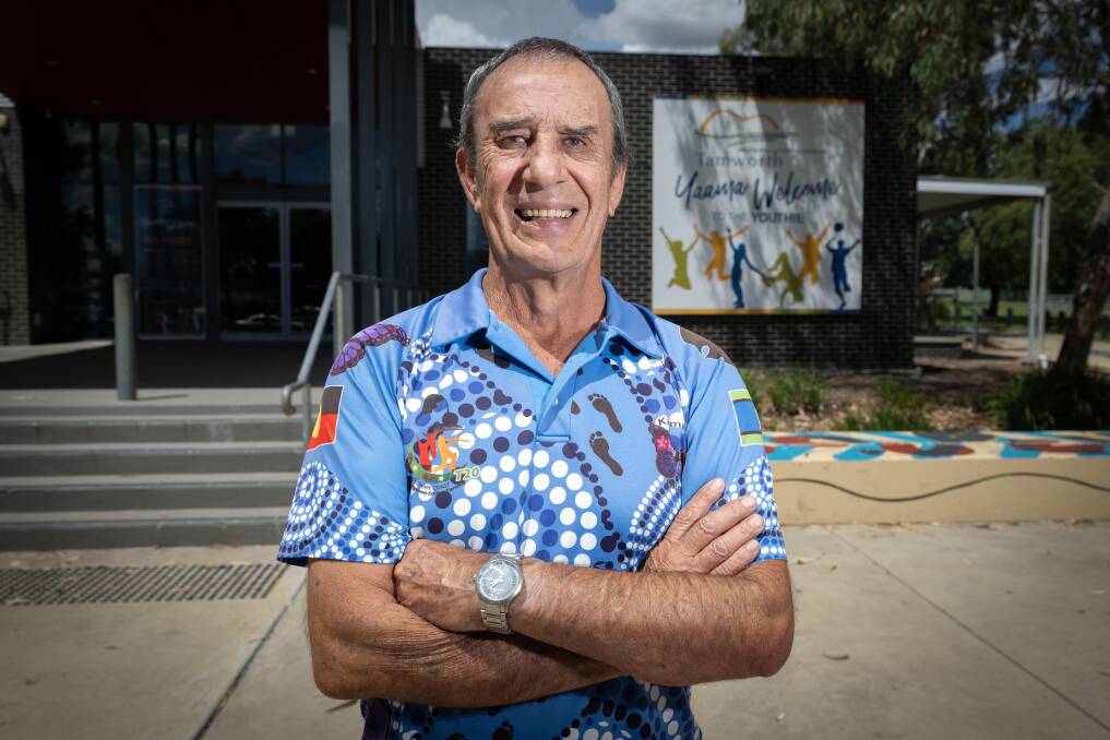 Recently-retired youth worker Brad Sutherland is well-known in his community as a tireless supporter and father figure for kids from troubled backgrounds. Picture by Peter Hardin