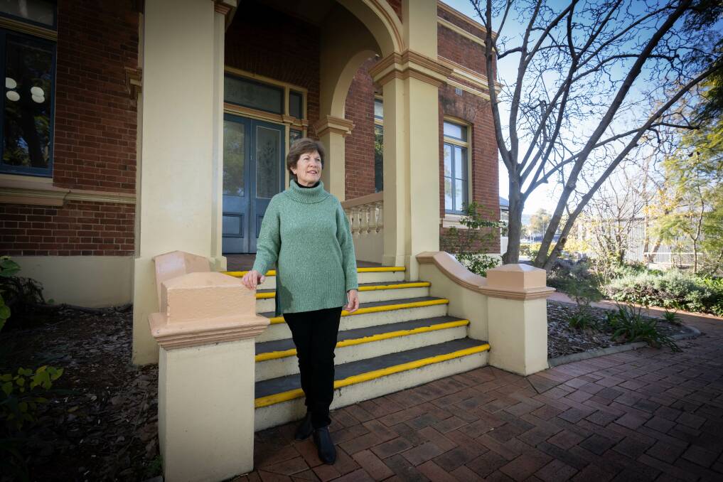 Tamworth Regional Council Heritage Working Group chair, councillor Helen Tickle, is encouraging owners of heritage properties to apply for grant funding to maintain them. Picture by Peter Hardin