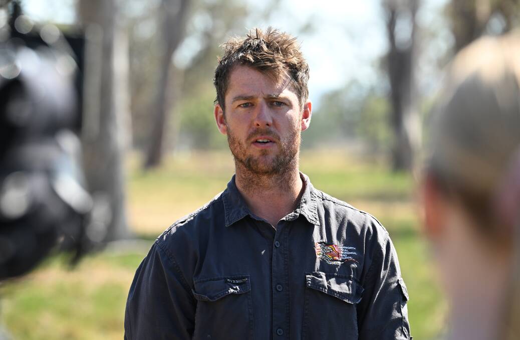 Walaaybaa Aboriginal Ranger operations manager Sam Des Forges. Picture by Gareth Gardner